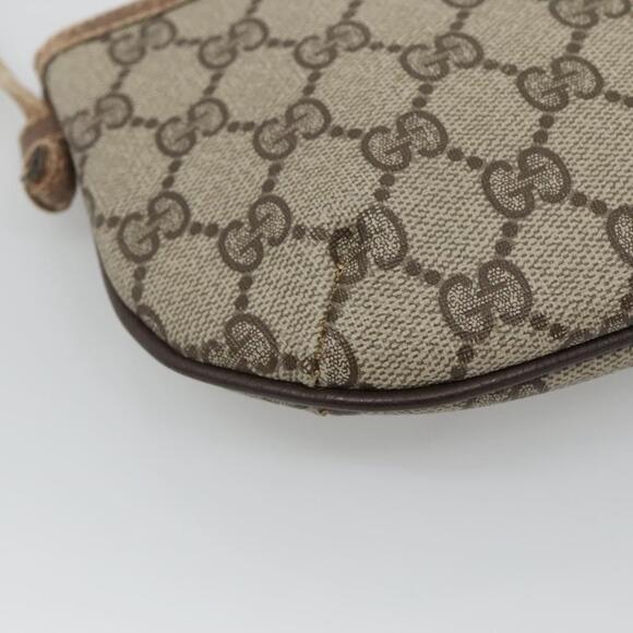 GUCCI GG Supreme Shoulder Bag Pvc Beige Gold 904 02 020 - Picture 13 of 16